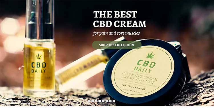 CBD Products to soothe sore muscles